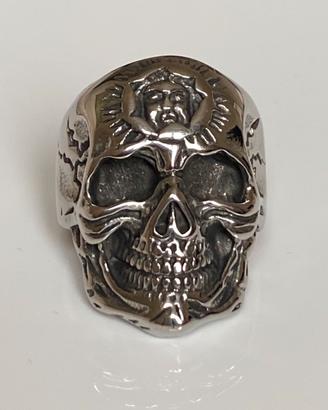 Anello uomo in acciaio