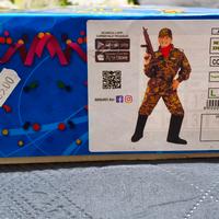 costume carnevale militare 9 anni