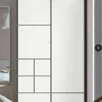 Armadio IKEA VISHTUS grigio/bianco – come nuovo (m