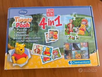 Clementoni Edu Kit 4 in 1 Disney Tigger & Pooh