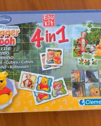 Clementoni Edu Kit 4 in 1 Disney Tigger & Pooh