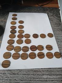 LOTTO 32 GETTONI TELEFONO