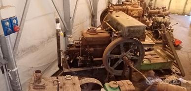 Motori stazionari motopompe pompe carrellati epoca