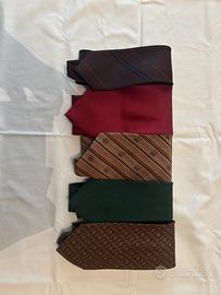 Set 5 cravatte vintage