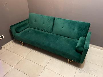 Divano letto aesthetic reclinabile 3 posti