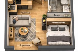 COMODO OPEN- SPACE - Zona SANTA CROCE