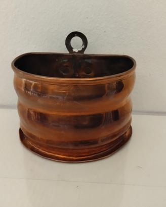 Contenitore in rame vintage 