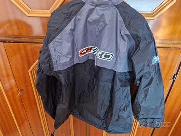 CASCO LS2+GIUBBINO E CASACCA IMPERMEABILE AXA-MOTO