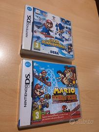 Set videogames Mario Nintendo Ds con libretti 