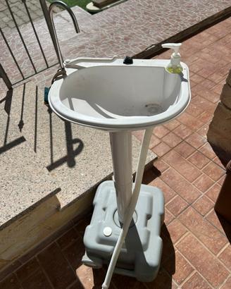 Lavandino portatile a batteria