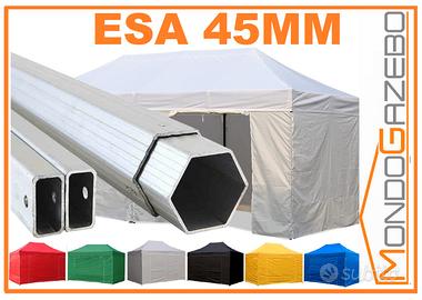 Gazebo 6x3 alu 45 Impermeabile richiudibile 3x6