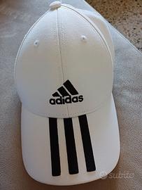 cappello Adidas bianco nuovo