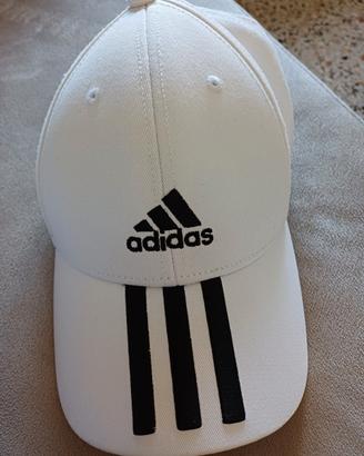 cappello Adidas bianco nuovo