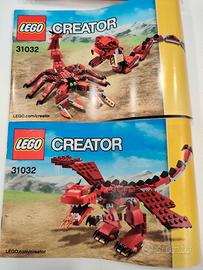 lego creatore 31032 creature di fuoco 