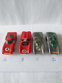 SLOT LOTTO NR 4 MODELLI DROMOCAR 1.43  ANNI 60/70