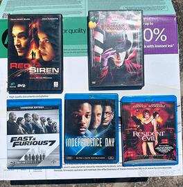 Set dvd e blu ray