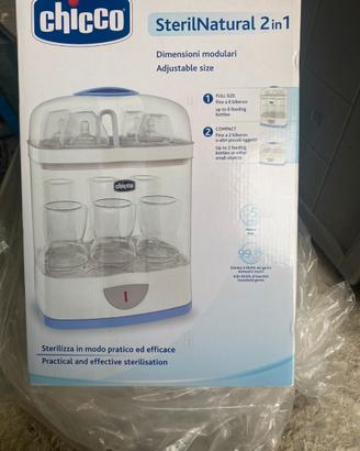 Chicco sterilizzatore sterilnatural 2 in 1