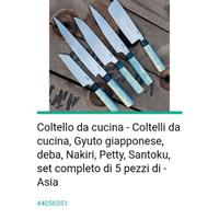 Coltelli set gyuto cucina