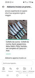 Coltelli set gyuto cucina