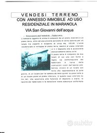 Terreno con immobile