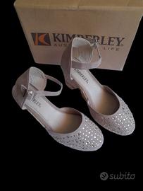 Decolleté in corda con zeppa N°38