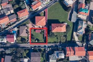 Terreno edificabile 450 m2, volume 540 m3