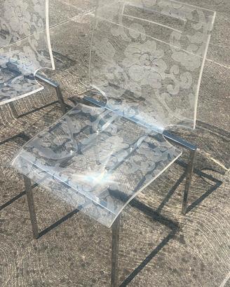 Sedie Fantasma Acrilico Trasparente