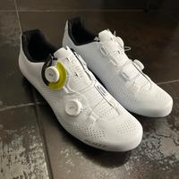Scarpe Ciclismo Scott Road RC bianche tg.45
