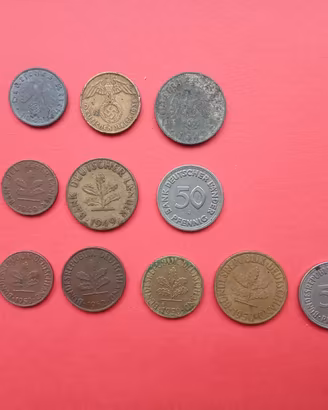 Monete Germania e Jugoslavia