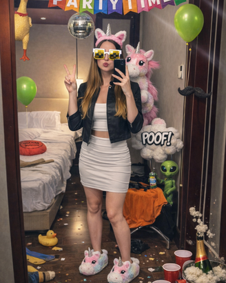 Party time Pantafole Unicorno tg. 38-39 (EU)