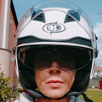 Casco scooter moto