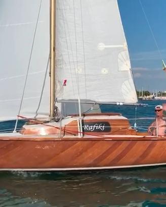 Barca a vela Cristina (E. Santarelli) + carrello