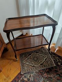 CARRELLO CON  RIPIANI IN LEGNO ANNI ’50 VINTAGE