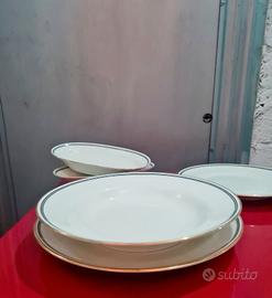 servizio di piatti bianchi di GINORI