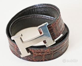 Cintura di coccodrillo HERMÈS