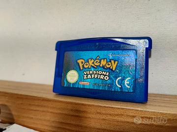 POKEMON ZAFFIRO GBA 100% ORIGINALE ITA 🇮🇹