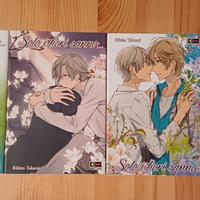 Manga yaoi Solo i fiori sanno+Spin-off