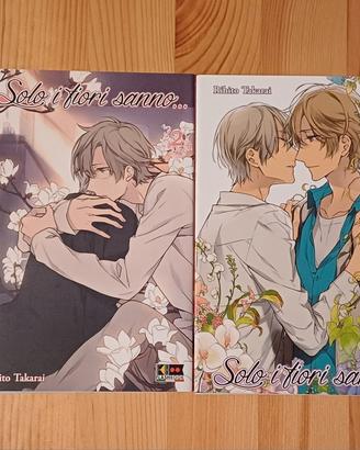 Manga yaoi Solo i fiori sanno+Spin-off