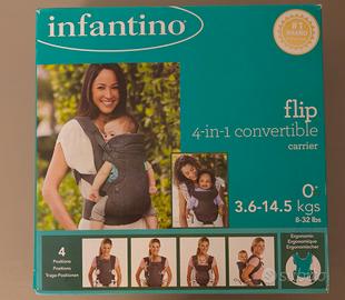 marsupio 4 in 1 per neonati infantino