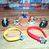 Lotto Gadget Super Mario Nintendo - 6 Accessori