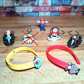 Lotto Gadget Super Mario Nintendo - 6 Accessori