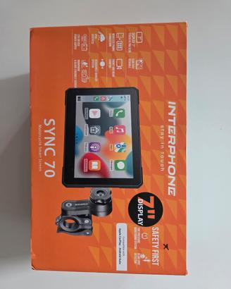 Interphone SYNC 70 – Smart Screen Moto 7"