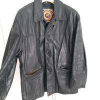 Giaccone uomo, VERA PELLE, nero, Taglia 48