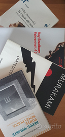 4 libri: Murakami, Dostoevskij