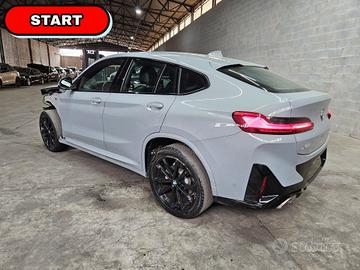 BMW X4 xdrive20i mhev 48V Msport START INCIDENTATA