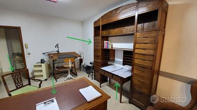 Arredo studio professionale vintage – unico lotto