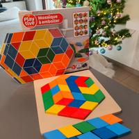 Mosaici in Puzzle, Gioco Educativo in legno