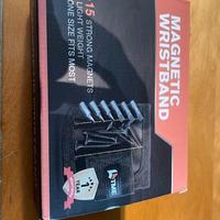 Polsiera magnetica portaviti e utensili