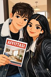 Coppia di referenziati trilocale