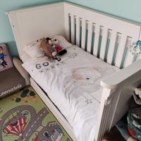 Lettino per bambini con materasso